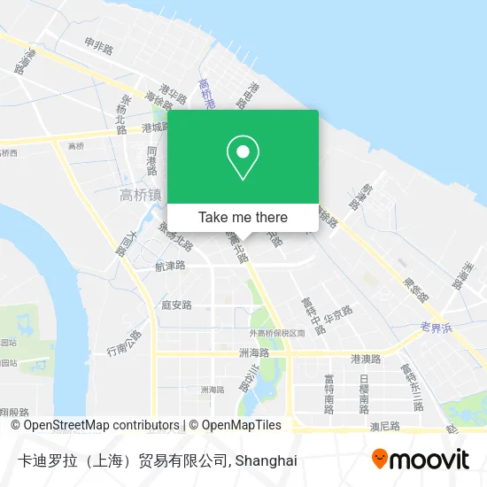 卡迪罗拉（上海）贸易有限公司 map