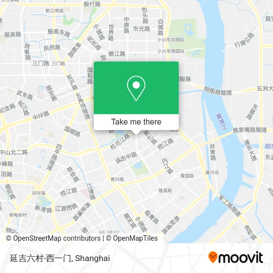 延吉六村-西一门 map