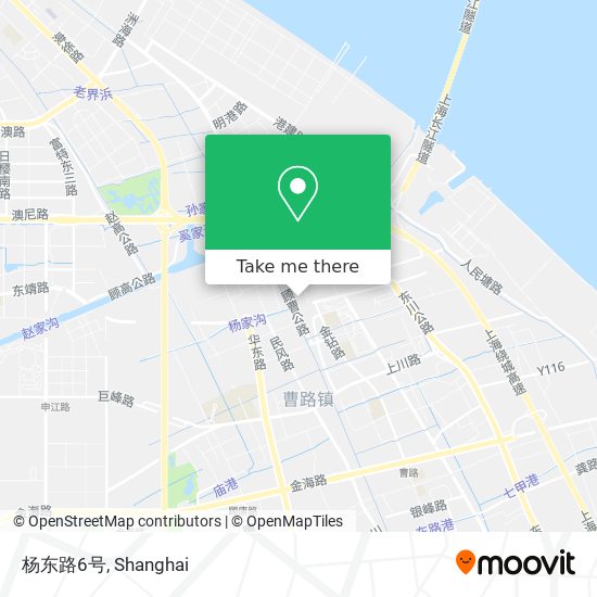 杨东路6号 map