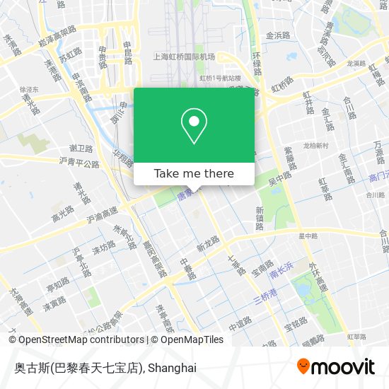 奥古斯(巴黎春天七宝店) map