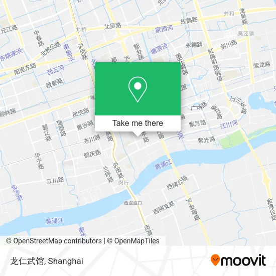 龙仁武馆 map