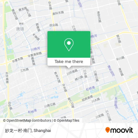 妙龙一村-南门 map