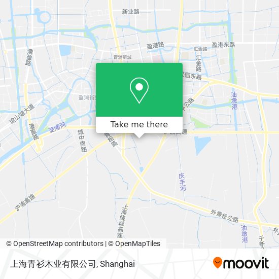 上海青衫木业有限公司 map