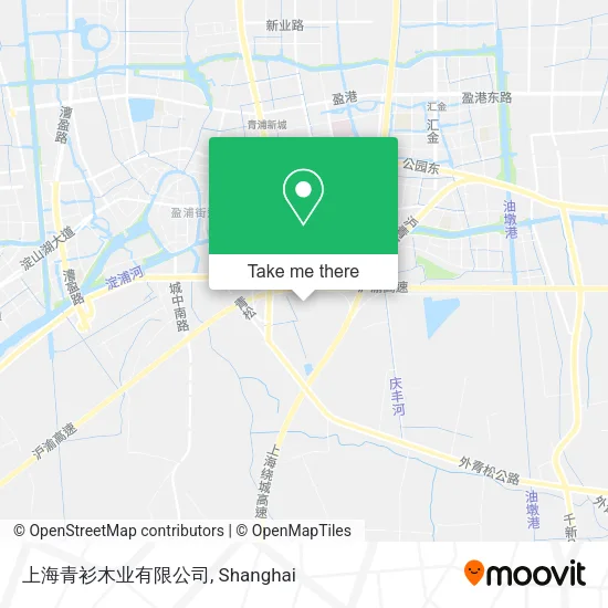 上海青衫木业有限公司 map
