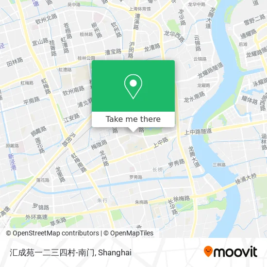汇成苑一二三四村-南门 map