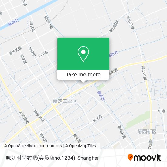 咏妍时尚衣吧(会员店no.1234) map