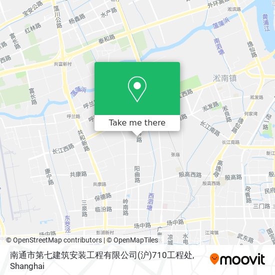 南通市第七建筑安装工程有限公司(沪)710工程处 map