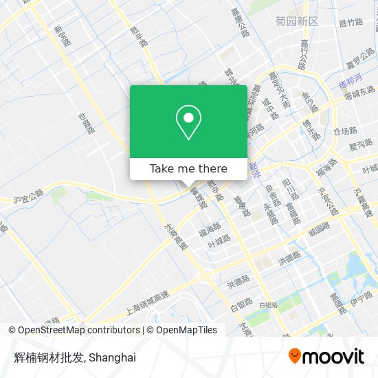 辉楠钢材批发 map