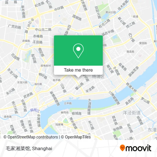 毛家湘菜馆 map