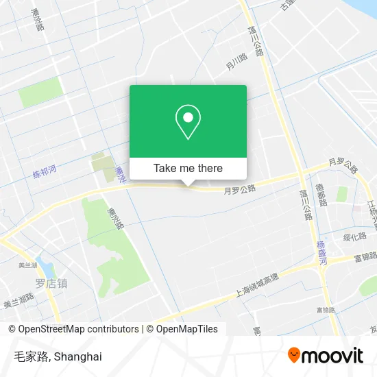 毛家路 map