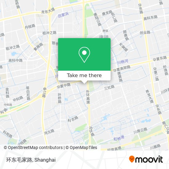 环东毛家路 map