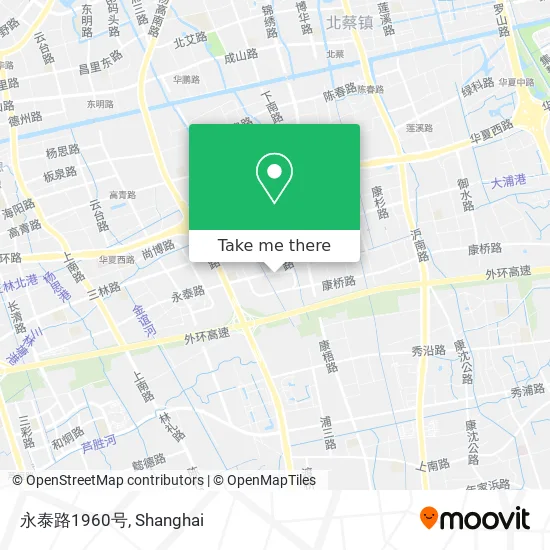 永泰路1960号 map
