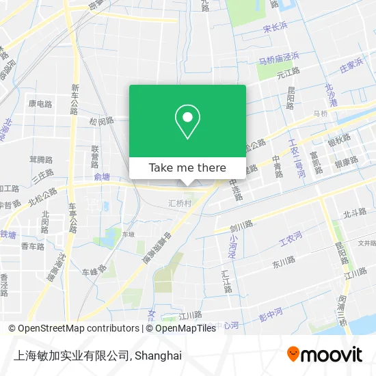 上海敏加实业有限公司 map