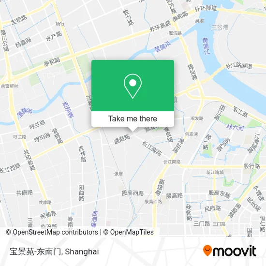 宝景苑-东南门 map