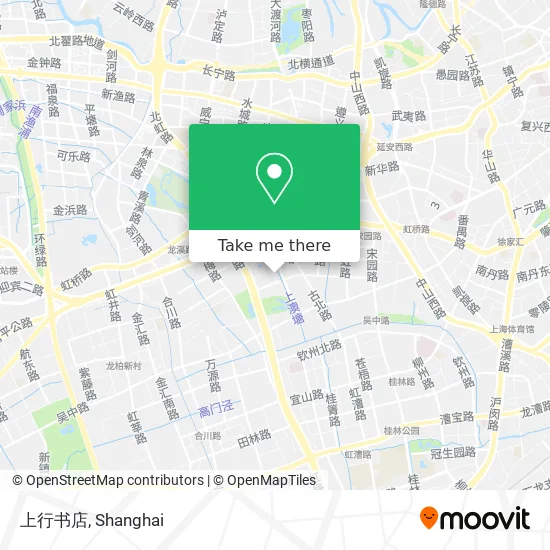 上行书店 map