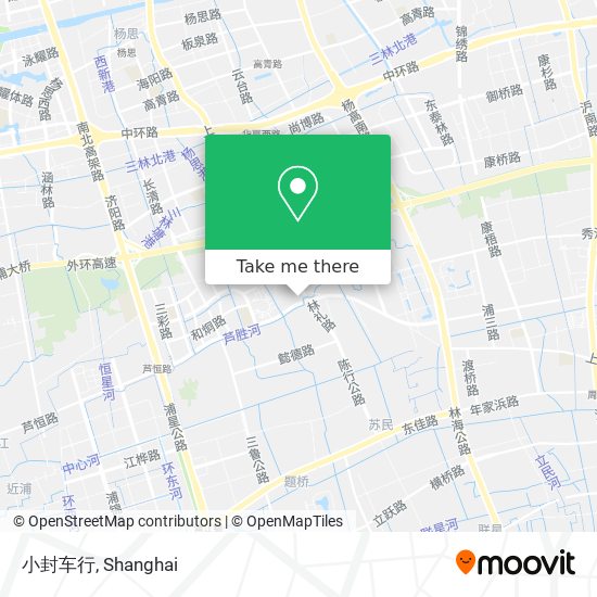 小封车行 map