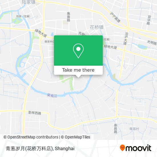 青葱岁月(花桥万科店) map