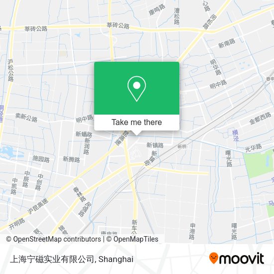 上海宁磁实业有限公司 map