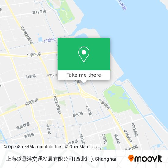 上海磁悬浮交通发展有限公司(西北门) map