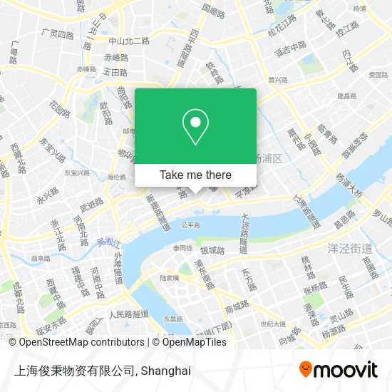 上海俊秉物资有限公司 map