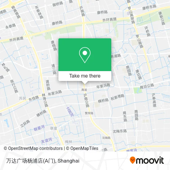 万达广场杨浦店(A门) map