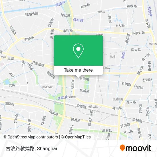 古浪路敦煌路 map