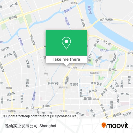 逸仙实业发展公司 map