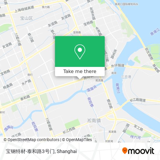 宝钢特材-泰和路3号门 map