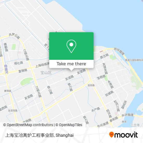 上海宝冶离炉工程事业部 map