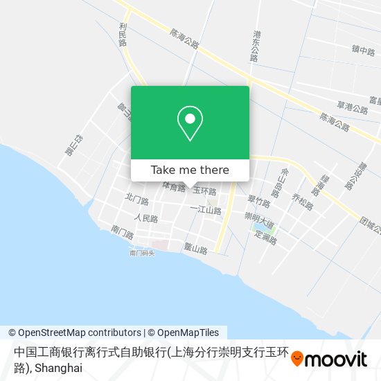 中国工商银行离行式自助银行(上海分行崇明支行玉环路) map