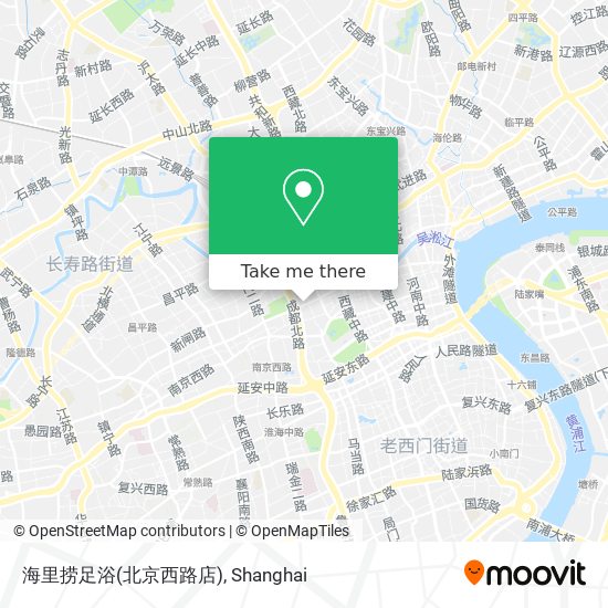 海里捞足浴(北京西路店) map