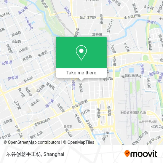 乐谷创意手工纺 map