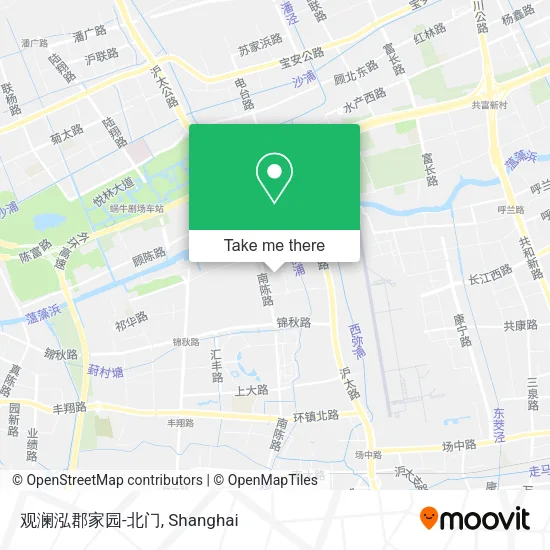 观澜泓郡家园-北门 map