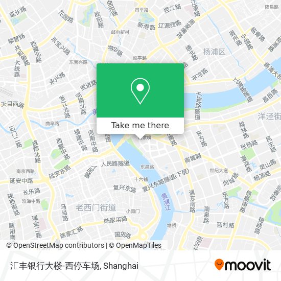 汇丰银行大楼-西停车场 map