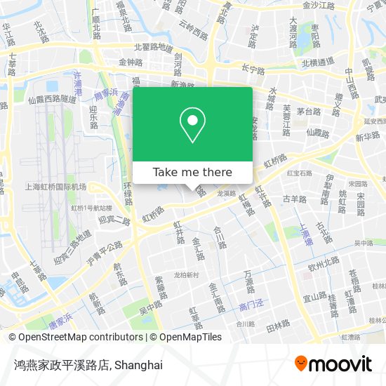 鸿燕家政平溪路店 map