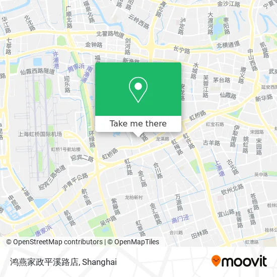 鸿燕家政平溪路店 map