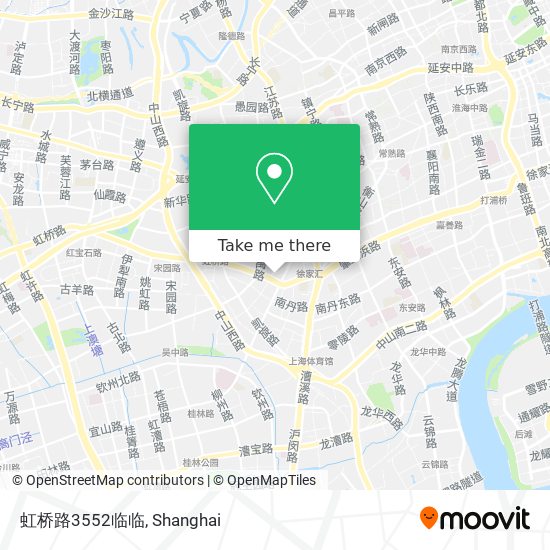 虹桥路3552临临 map
