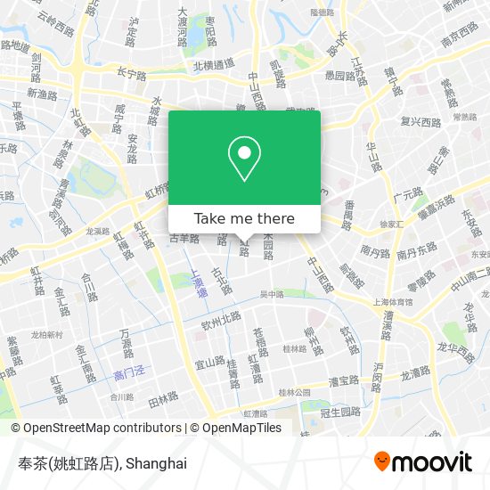 奉茶(姚虹路店) map