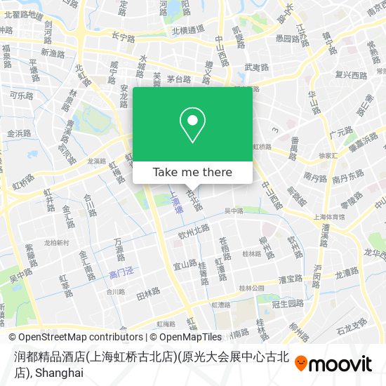 润都精品酒店(上海虹桥古北店)(原光大会展中心古北店) map