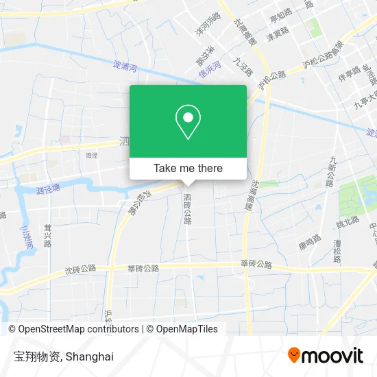 宝翔物资 map