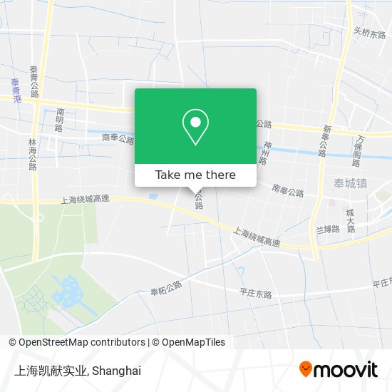 上海凯献实业 map