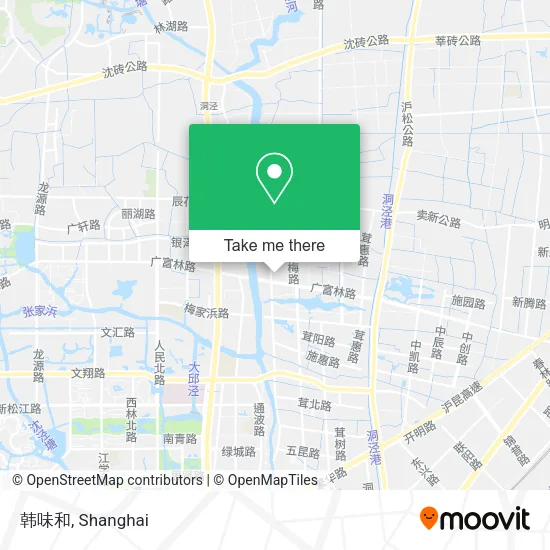 韩味和 map