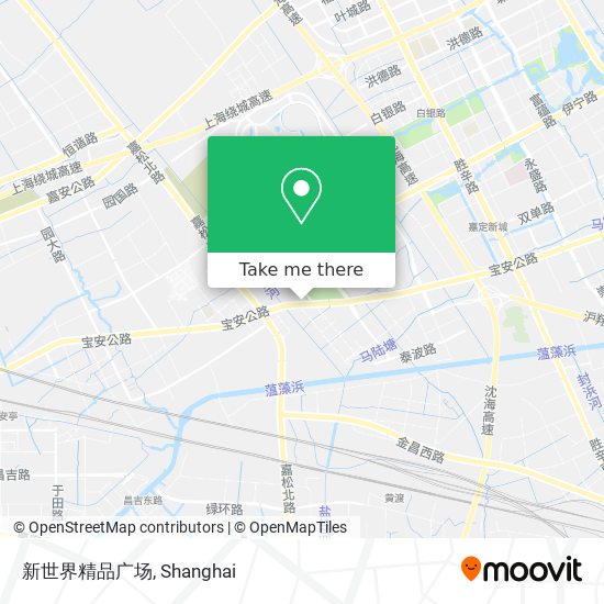 新世界精品广场 map