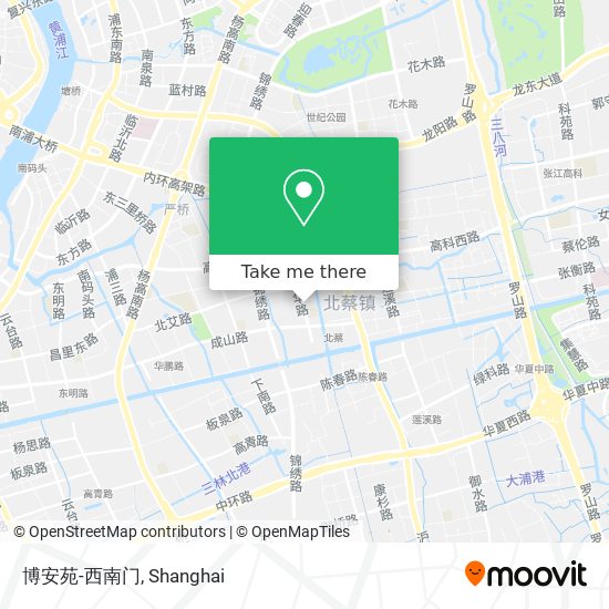 博安苑-西南门 map