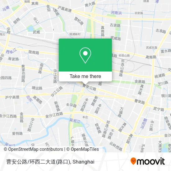 曹安公路/环西二大道(路口) map