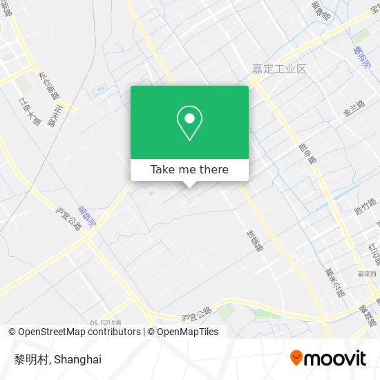 黎明村 map