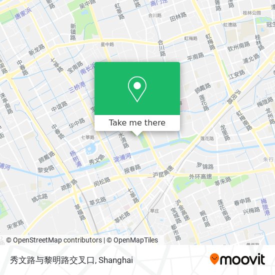 秀文路与黎明路交叉口 map