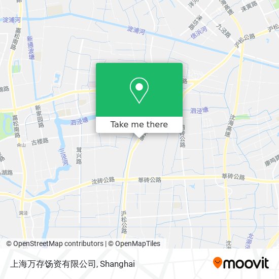 上海万存饧资有限公司 map