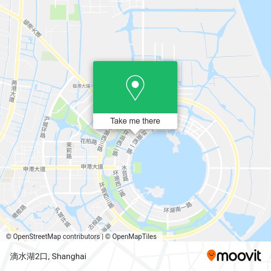 滴水湖2口 map