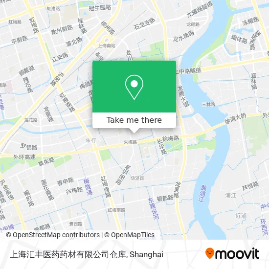 上海汇丰医药药材有限公司仓库 map